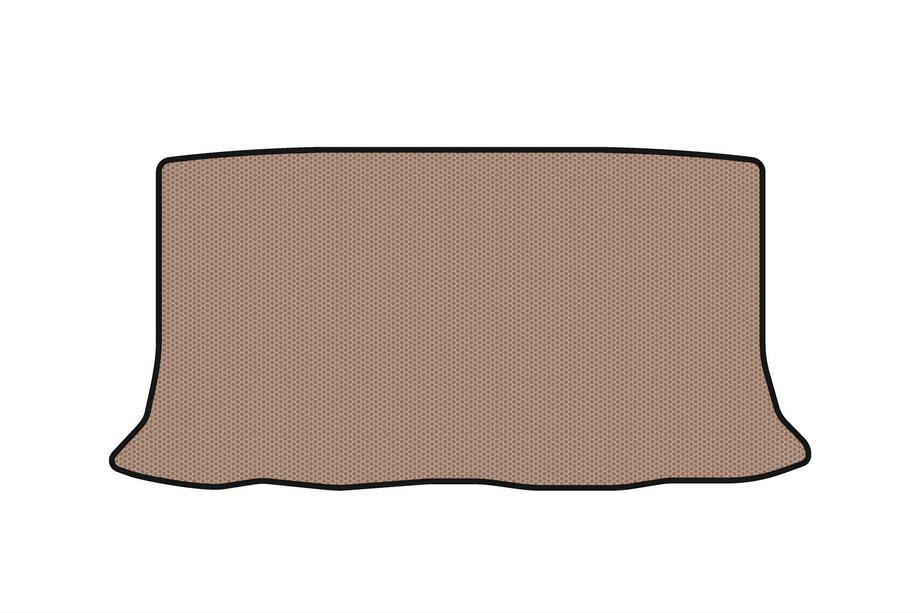 Nissan Micra K12 2003-2010 Rubber trunk mat Carsuit (HB, beige) Image