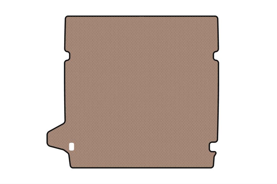 Nissan Pathfinder R51 2005-2014 Rubber trunk mat Carsuit (up to 2nd row, beige) Image