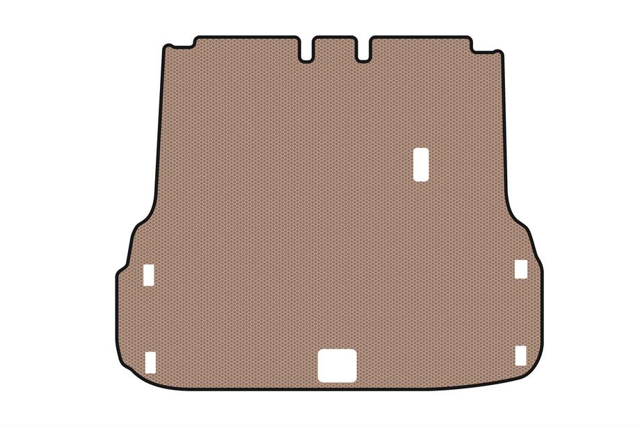 Nissan Pathfinder R52 2012-2021 Rubber Trunk Mat Carsuit (Beige) Photo 1