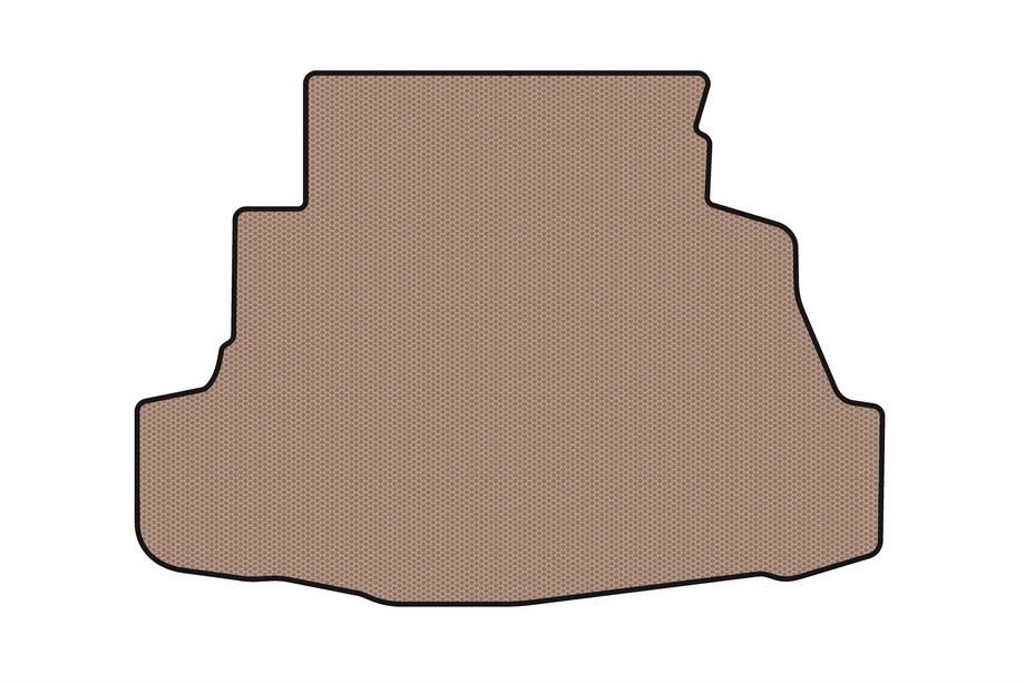 Nissan Primera P12 2002–2007 Rubber trunk mat Carsuit (SD, beige) Photo 1