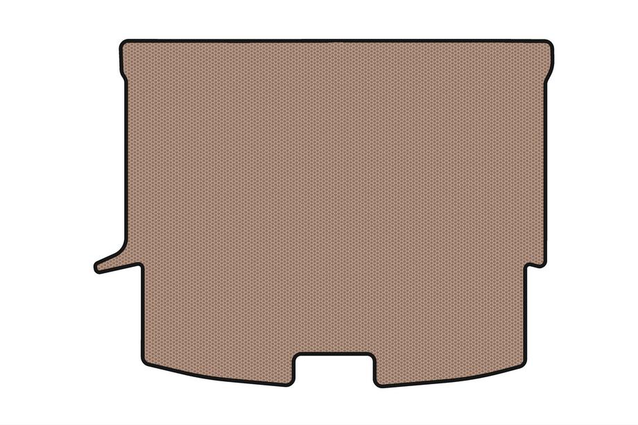 Nissan X-trail T33/Rogue 2022- Rubber trunk mat Carsuit (5-seater, beige) Image