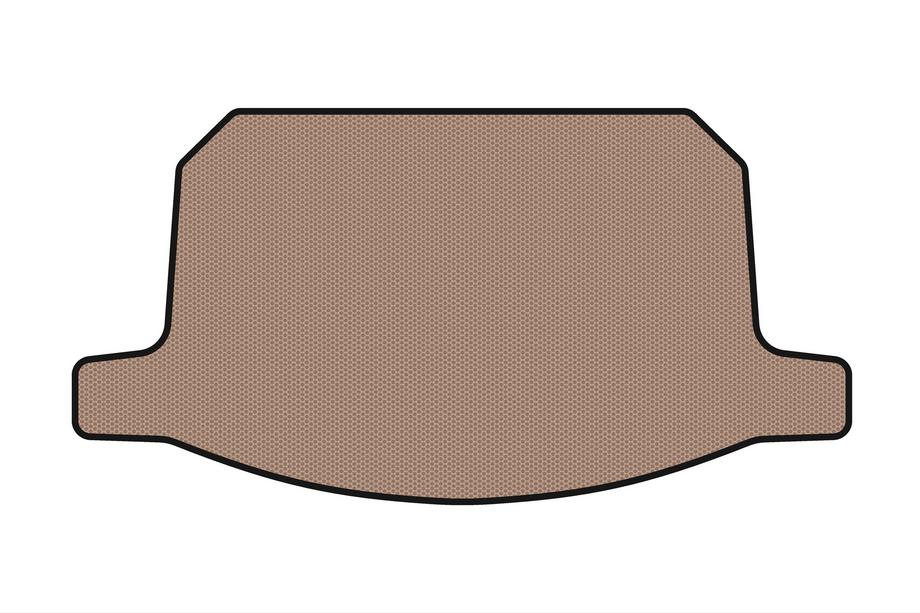 Nissan Qashqai 2021- Rubber trunk mat Carsuit (Hybrid, beige) Photo 1