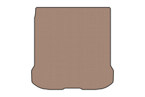 Nissan Quest 2011-2017 Rubber trunk mat Carsuit (with 2nd row, 7-seater, beige) photo 1