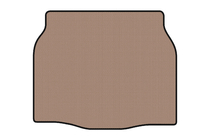 Nissan Tiida 2011-2014 Rubber trunk mat Carsuit (HB, beige) photo 1