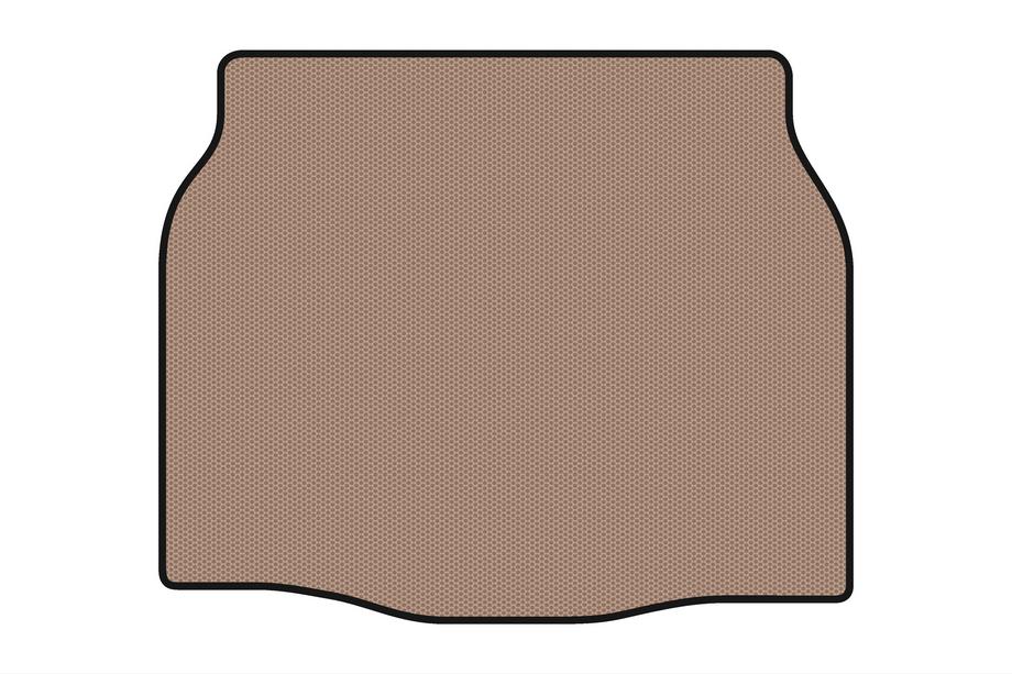Nissan Tiida 2011-2014 Rubber trunk mat Carsuit (HB, beige) Image