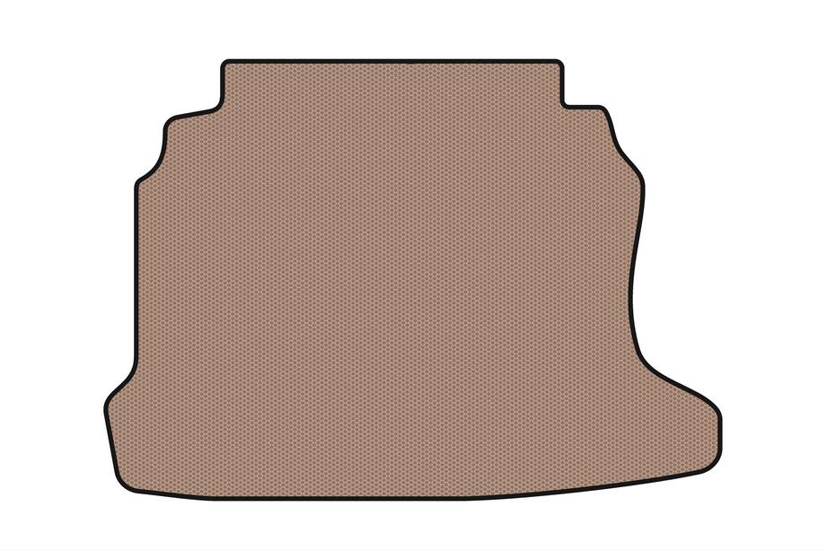 Opel Astra G classic 1998-2012 Rubber trunk mat Carsuit (SD, beige) Photo 1