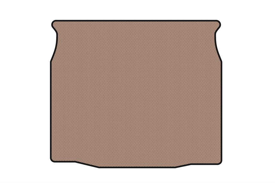 Opel Signum 2003-2008 Rubber trunk mat Carsuit (HB, beige) Photo 1
