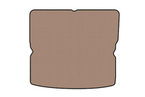 Opel Zafira B 2005–2011 Rubber trunk mat Carsuit (covers 3rd row, beige) photo 1