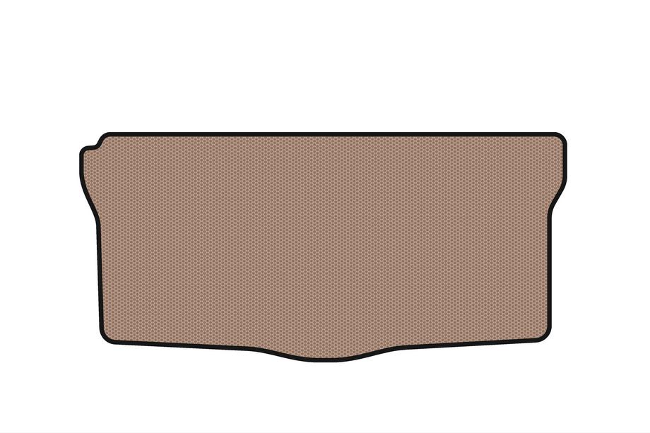 Peugeot 107 2005-2014 Rubber trunk mat Carsuit (HB, beige) Image
