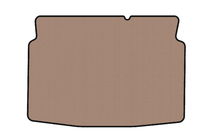 Peugeot 207 2006–2014 Rubber trunk mat Carsuit (hatchback, 5-door, beige) photo 1