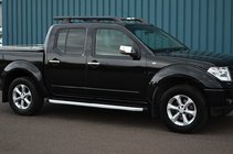 Nissan Navara 2006-2015 Side Steps Fullmond (2 pcs, aluminum) photo 1