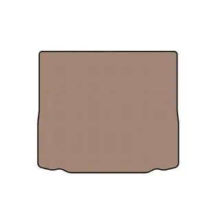 Rubber trunk mat Carsuit (SD, beige) photo 1