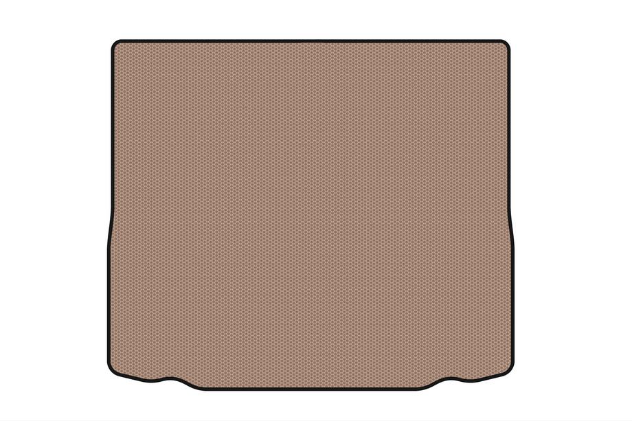 Peugeot 407 2004-2011 Rubber trunk mat Carsuit (SD, beige) Image