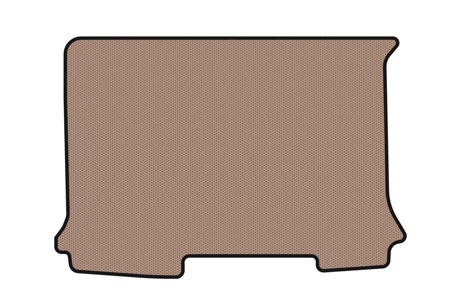 Peugeot Partner 1996-2008 Rubber Trunk Mat Carsuit (Beige) Photo 1