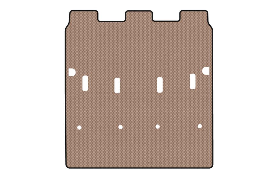 Peugeot Partner/Rifter 2019- Rubber trunk mat Carsuit (7-seater/Long wheelbase, beige) Image