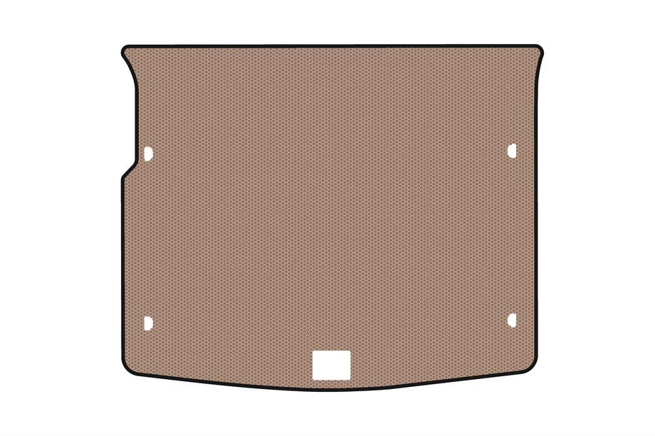 Porsche Cayenne 2003–2010 Rubber Trunk Mat Carsuit V1 (Beige) Image