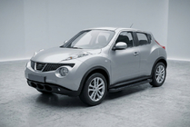 Nissan Juke 2010-2019 Side Steps Allmond Black (2 pcs, Aluminum) photo 1