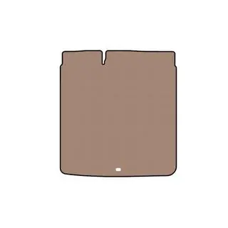 Rubber trunk mat Carsuit (Front-wheel drive, beige)