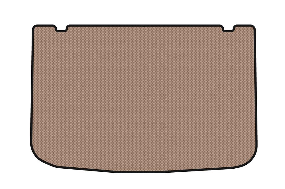 Renault Clio IV 2012-2019 Rubber trunk mat Carsuit (2012-2016, HB, 5-door, beige) Image