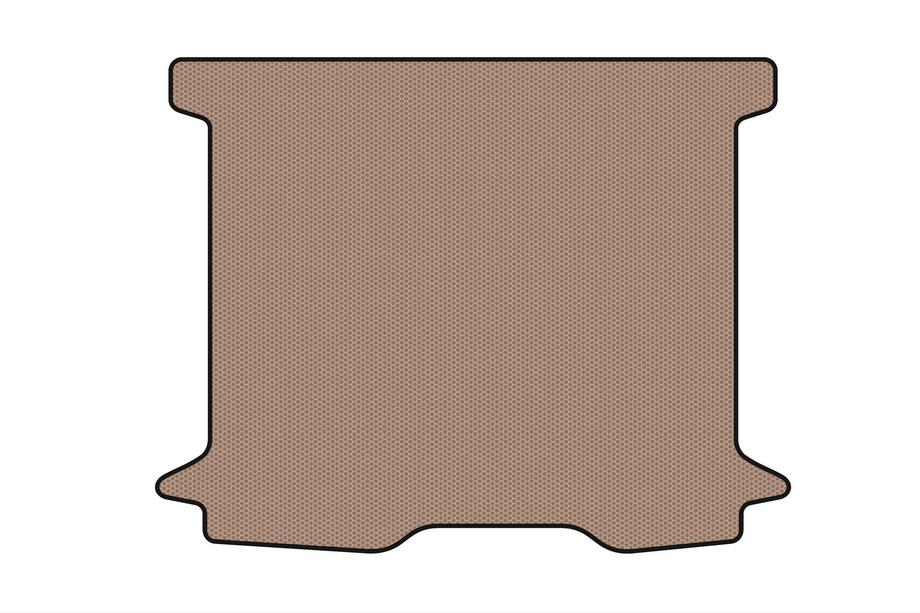 Renault Dokker 2013-2022 Rubber Trunk Mat Carsuit (Beige) Photo 1