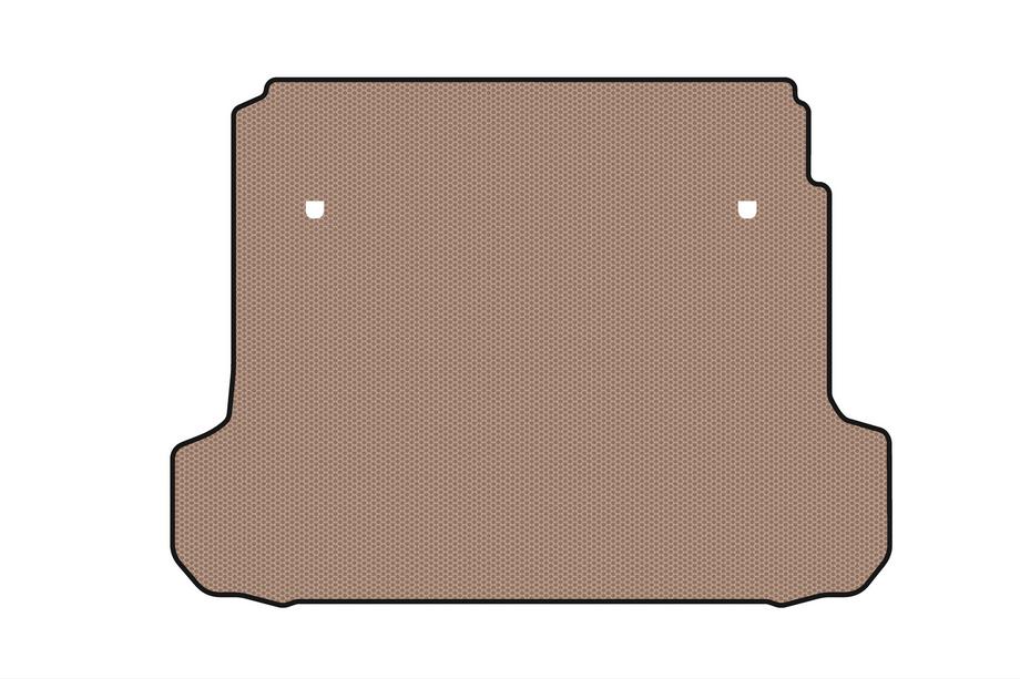 Renault Fluence 2009-2016 Rubber trunk mat Carsuit (SD, beige) Image