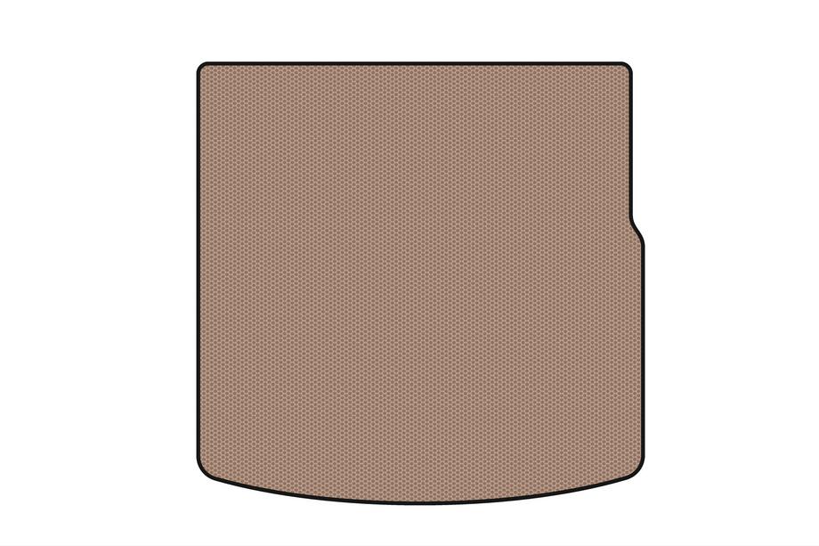 Renault Megane III 2009-2016 Rubber trunk mat Carsuit (SD, beige) Image
