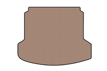 Renault Megane IV 2016-2025 Rubber trunk mat Carsuit (SD, beige) photo 1