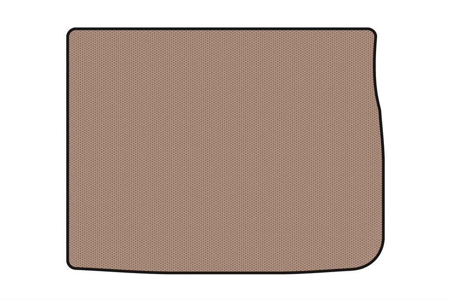 Renault Scenic/Grand 2003-2009 Rubber Trunk Mat Carsuit (Beige) Image