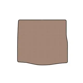 Rubber trunk mat Carsuit (lower, 5-seater, beige) photo 1