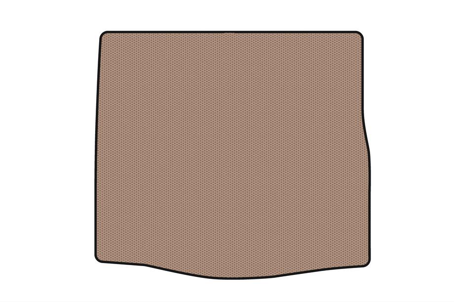 Renault Scenic/Grand 2016–2025 Rubber trunk mat Carsuit (lower, 5-seater, beige) Image