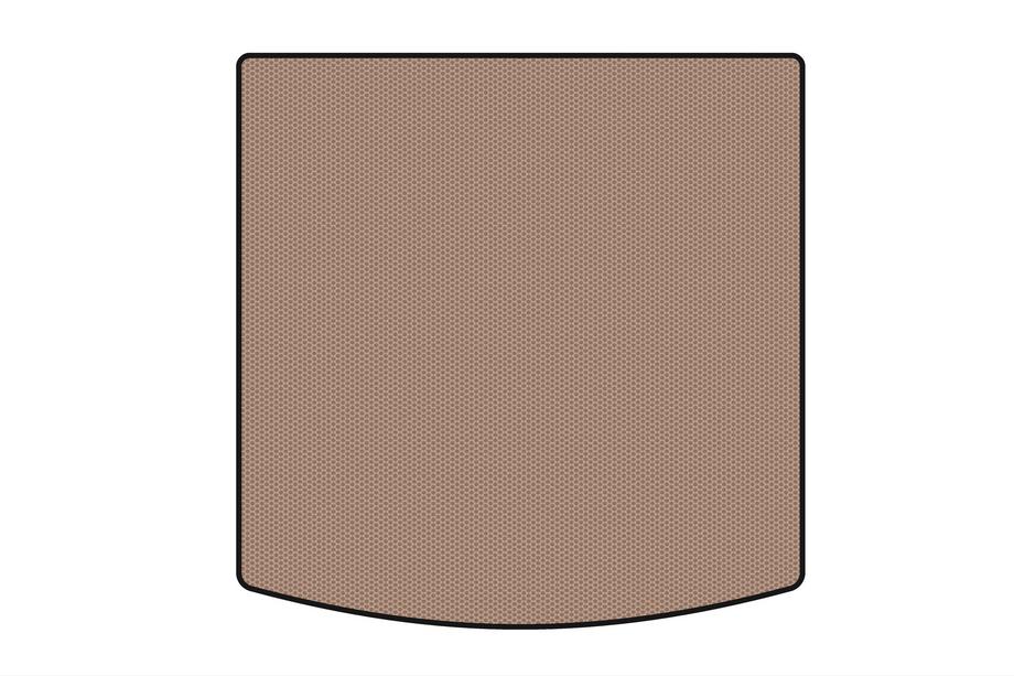 Seat Leon 2013-2020 Rubber trunk mat Carsuit (2013-2016, SW, beige) Image