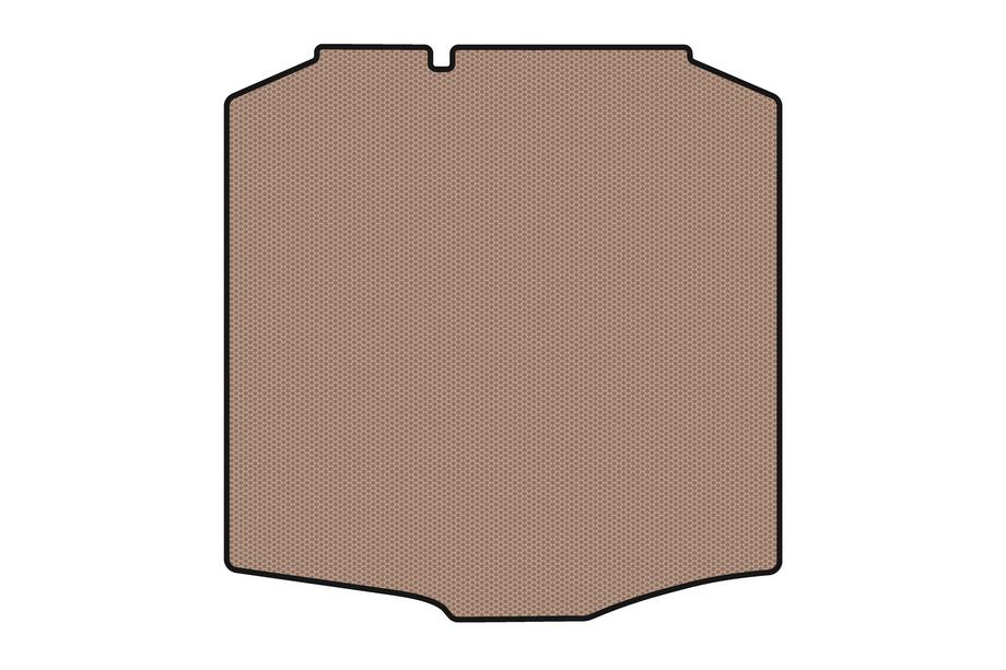 Skoda Fabia 2007-2014 Rubber trunk mat Carsuit (2010-2014, SW, beige) Photo 1