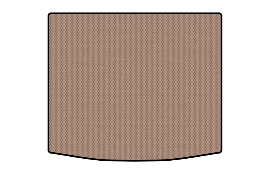 Skoda Karoq 2018- Rubber Trunk Mat Carsuit (Beige) Image