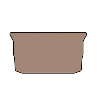 Rubber trunk mat Carsuit (hatchback, 5-door, beige)