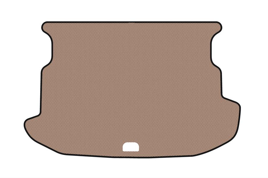 SsangYong Korando 2010-2019 Rubber trunk mat Carsuit (2010-2016, beige) Photo 1