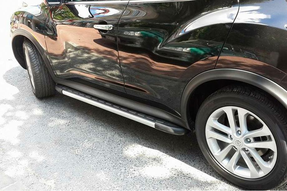 Nissan Juke 2010-2019 Side Steps Duru (2 pcs, Aluminum) Image