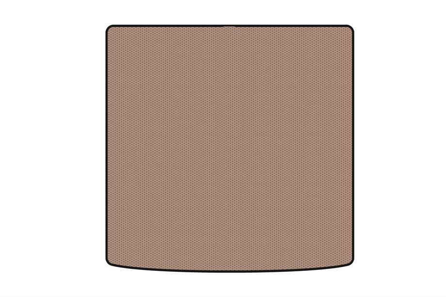 SsangYong Rexton I 2001-2017 Rubber Trunk Mat Carsuit (Beige) Image