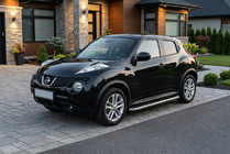 Nissan Juke 2010-2019 Side Steps Maydos V1 (2 pcs, Aluminum & Stainless Steel) photo 1