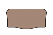 Toyota Aygo 2007-2014 Rubber trunk mat Carsuit (2007-2009, HB, 3-door, beige) photo 1