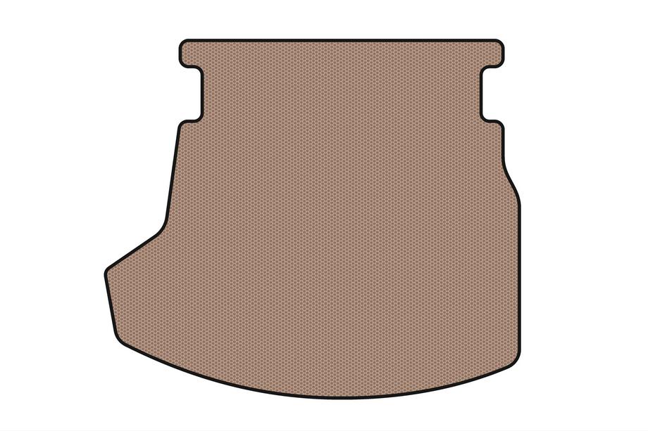 Toyota Corolla 2013-2019 Rubber trunk mat Carsuit (2016-2019, SD, beige) Image