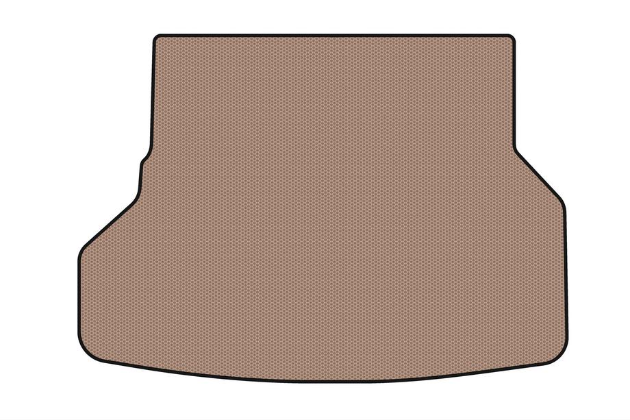 Toyota Highlander 2008-2013 Rubber Trunk Mat Carsuit (Beige) Image