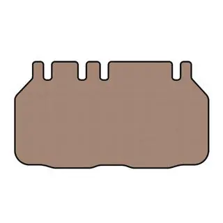 Rubber trunk mat Carsuit (6-seater, beige) photo 1