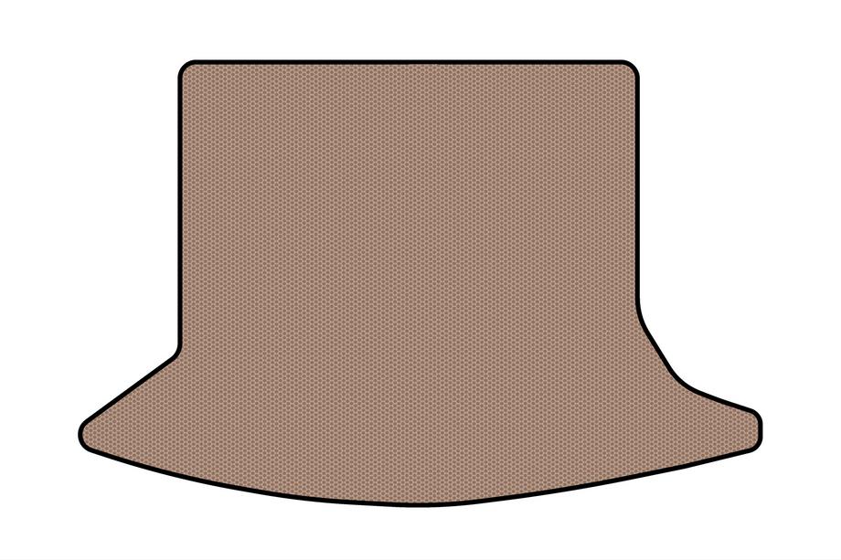 Toyota Verso 2009–2018 Rubber trunk mat Carsuit (7-seater, beige) Photo 1