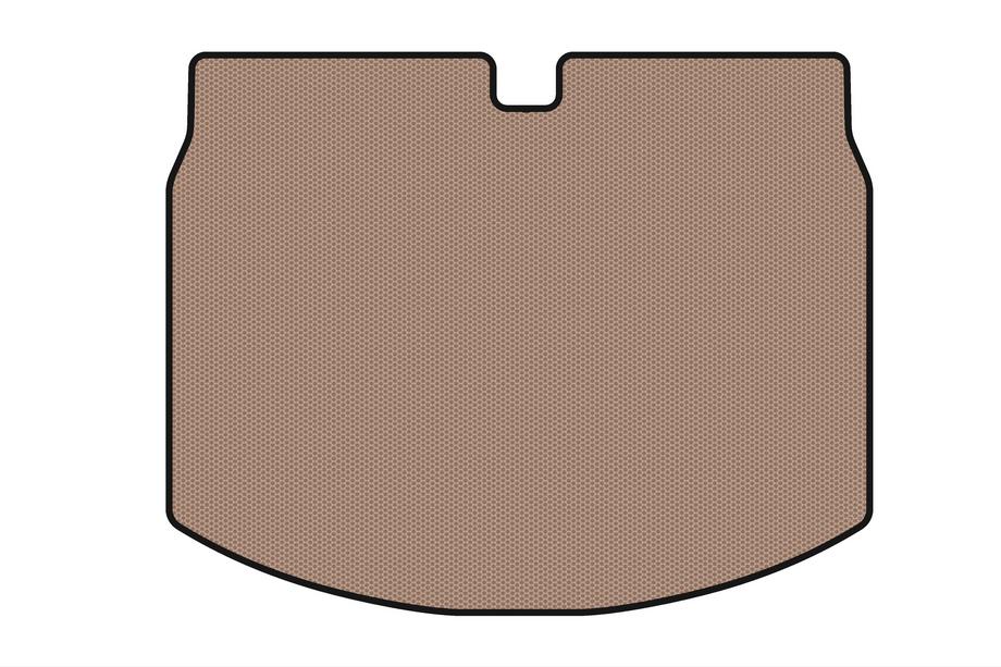 Volkswagen Beetle 2011-2015 Rubber trunk mat Carsuit (HB, beige) Photo 1