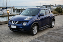 Nissan Juke 2010-2019 Side Steps RedLine Black (2 pcs, Aluminum) photo 1