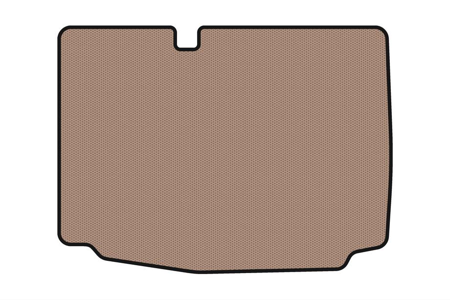 Volkswagen Polo 2010-2017 Rubber trunk mat Carsuit (HB, 3/5-door, beige) Image