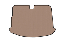 Volkswagen Scirocco 2008-2017 Rubber trunk mat Carsuit (HB, 3-door, beige) photo 1