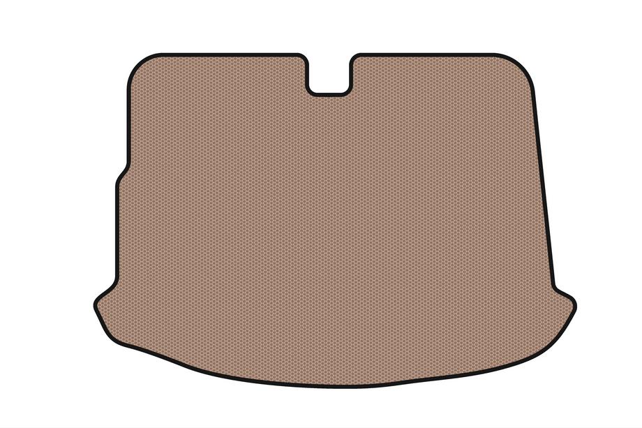 Volkswagen Scirocco 2008-2017 Rubber trunk mat Carsuit (HB, 3-door, beige) Image