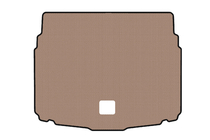 Volkswagen T-Roc 2017-2025 Rubber trunk mat Carsuit V1 (5-door, beige) photo 1