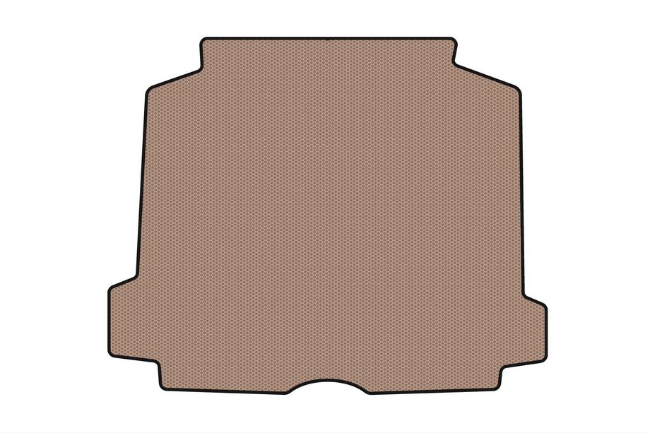 Volvo S60 2000-2009 Rubber trunk mat Carsuit (SD, beige) Image